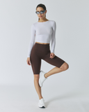 Cloudfit Leggings 17" | Brown