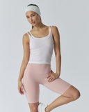 Tangle Double Layer Tank Set | Blush