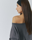 Pearl Wave Tee | Charcoal Gray
