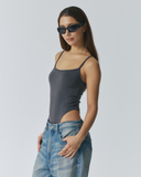 Bare Bodysuit | Charcoal Gray