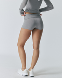 Solid Slim Pants | Sliver