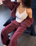 Ione Ribbed Halter Neck Tank